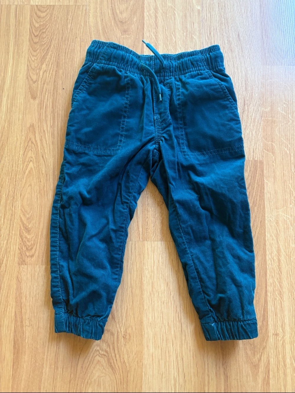 Carters boy corduroy size 2T 2 Kids Dark Teal Corduroy Jogger Pants
